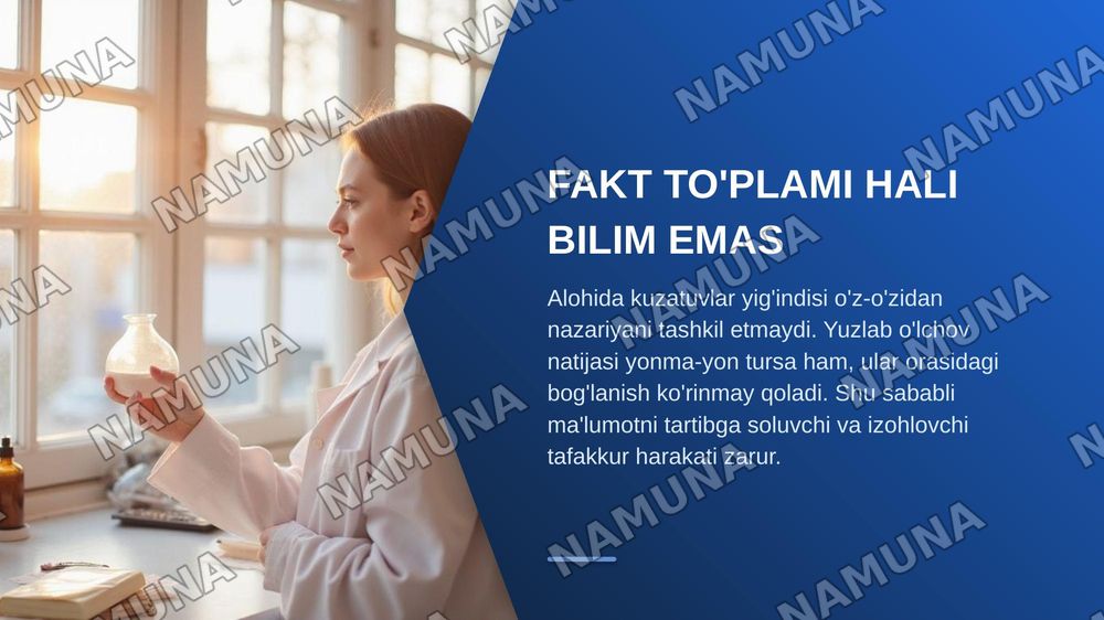 Empirik ma'lumotlar qanday sharoitda nazariy bilimga aylanishi mumkin? — zamonaviy taqdimot, 3-slayd