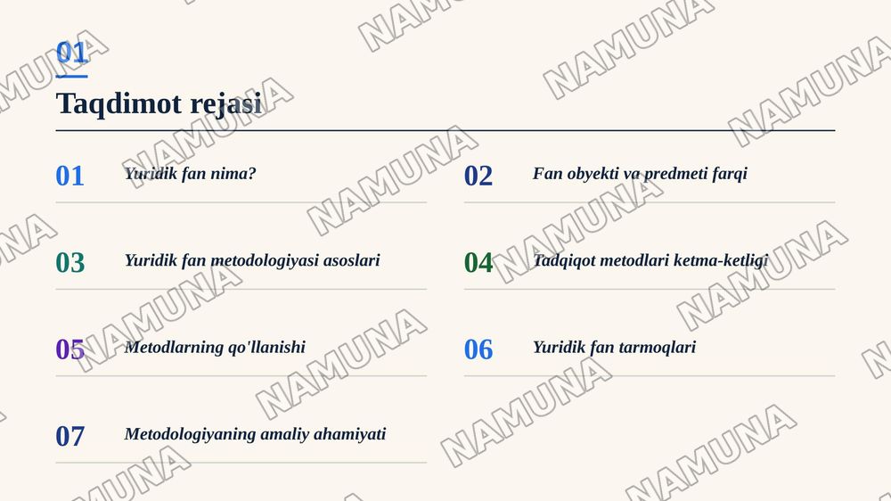 Yuridik fan tushunchasi obyekti predmeti metodologiyasi — zamonaviy taqdimot, 2-slayd
