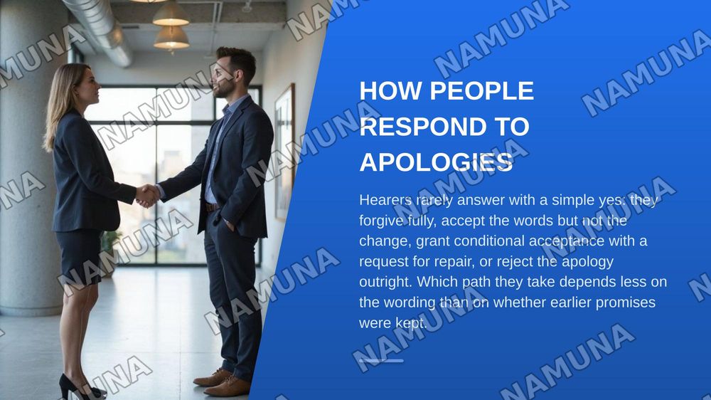 Apologising and responding to apologies — zamonaviy taqdimot, 8-slayd