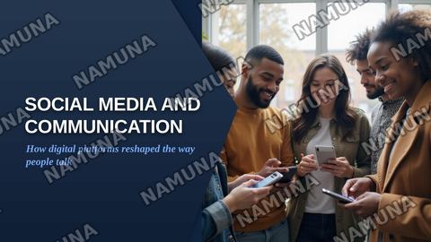 Social media and communication — zamonaviy taqdimot