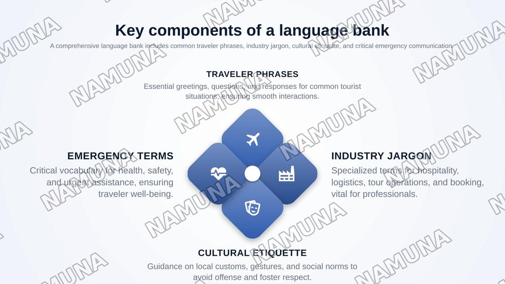 Travel and Tourism Language bank — zamonaviy taqdimot, 6-slayd