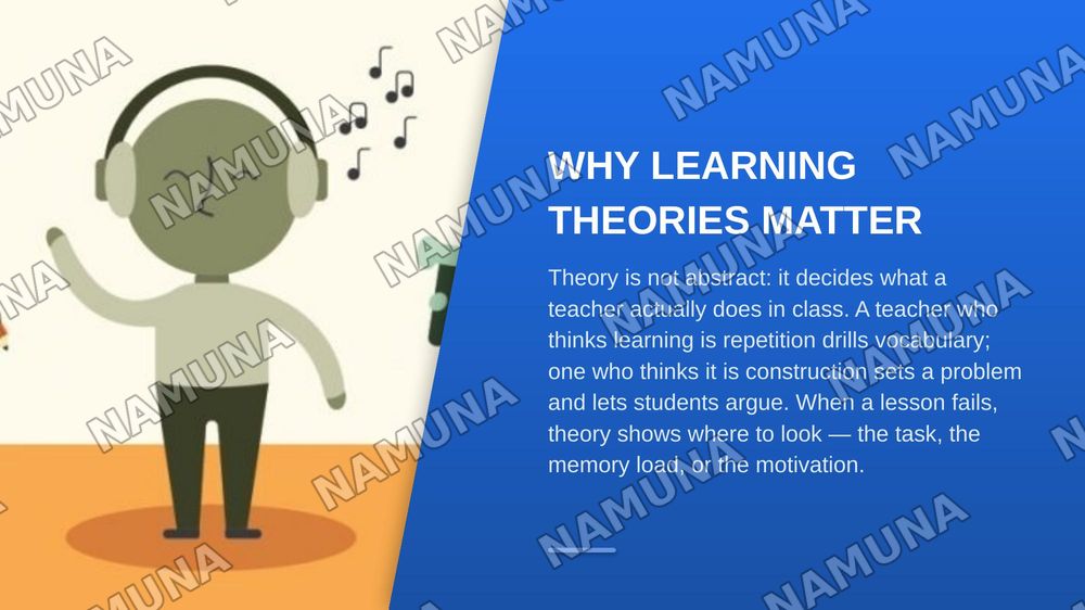 Learning theories — zamonaviy taqdimot, 4-slayd