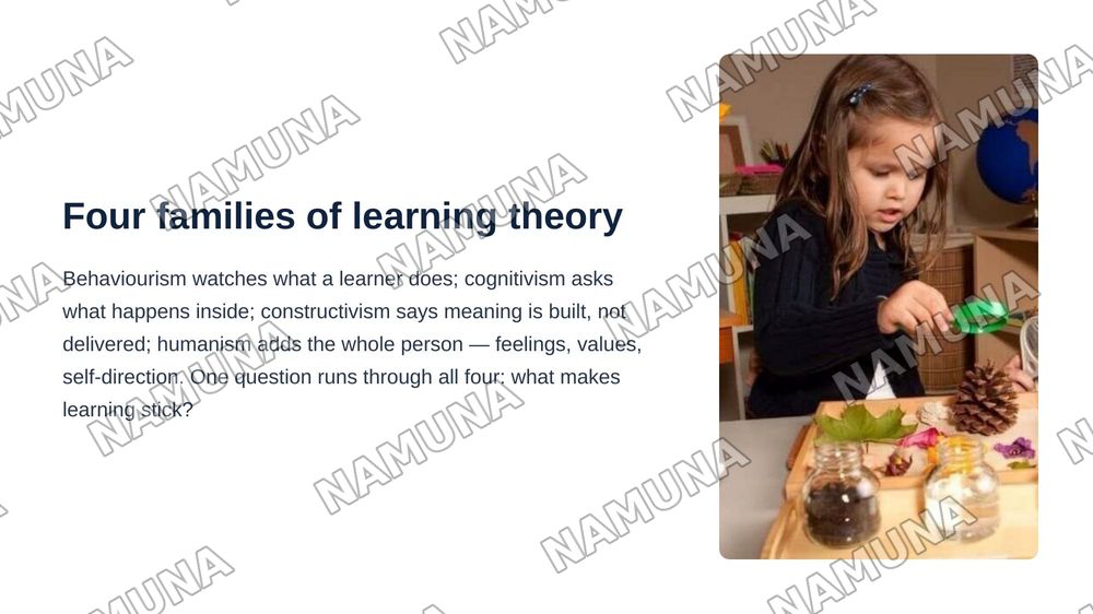 Learning theories — zamonaviy taqdimot, 6-slayd