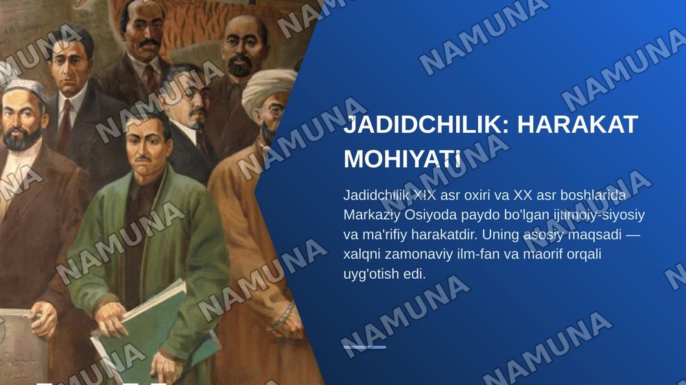 Jadidllar
Ilm fan maorif — zamonaviy taqdimot, 3-slayd