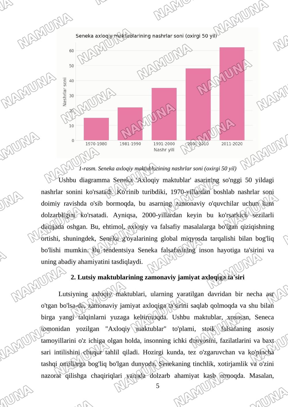 Lutsiyning axloqiy maktublar asosida esse yaratish Buni boyakidan boahqacharoq qil — mustaqil ish, 5-varaq