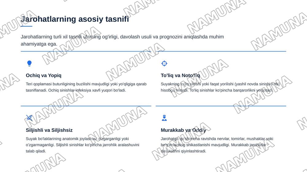 Yelka suyagi . Tirsak boʻgʻimi sohasida . Bilak suyaklari .Kaft  va barmoq falangalarini jarahotlari . Tasnifi klinikasi .Tashxisot . Davolash. — zamonaviy taqdimot, 5-slayd