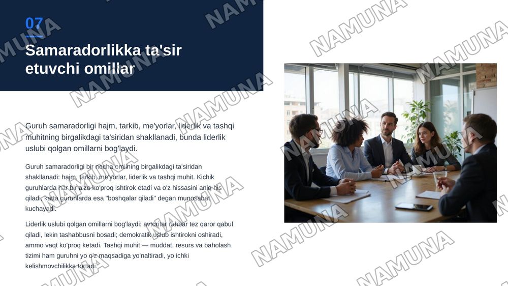 Gurux dinamikasi — zamonaviy taqdimot, 8-slayd