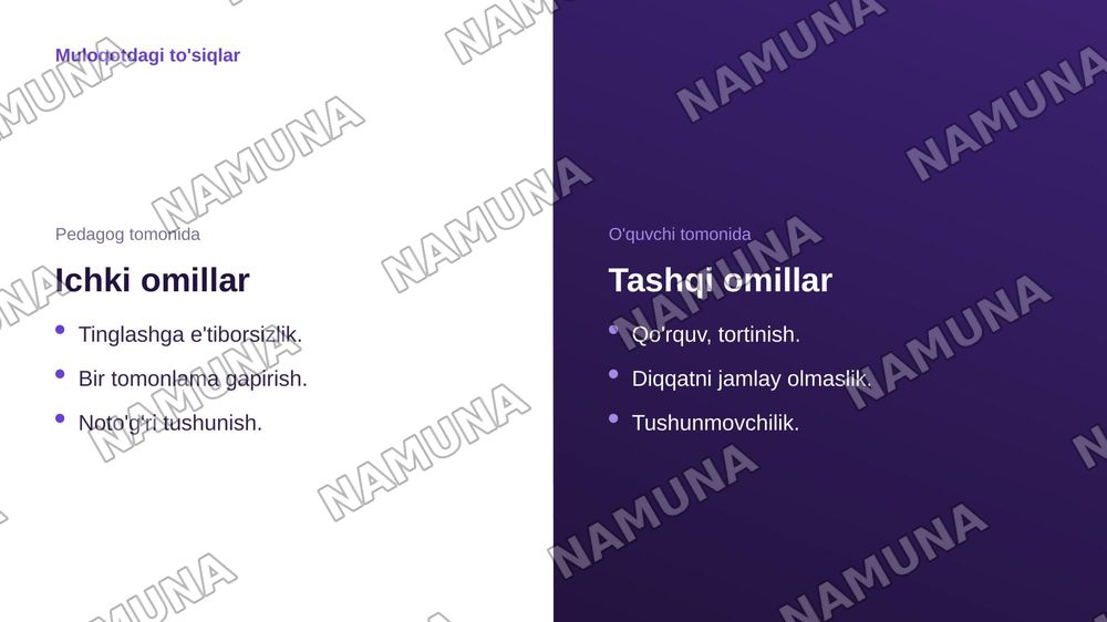 Pedagogning muomalasi va muloqot ko'nikmalari. — zamonaviy taqdimot, 8-slayd
