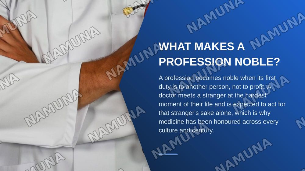 Doctor is a noble profession — zamonaviy taqdimot, 3-slayd