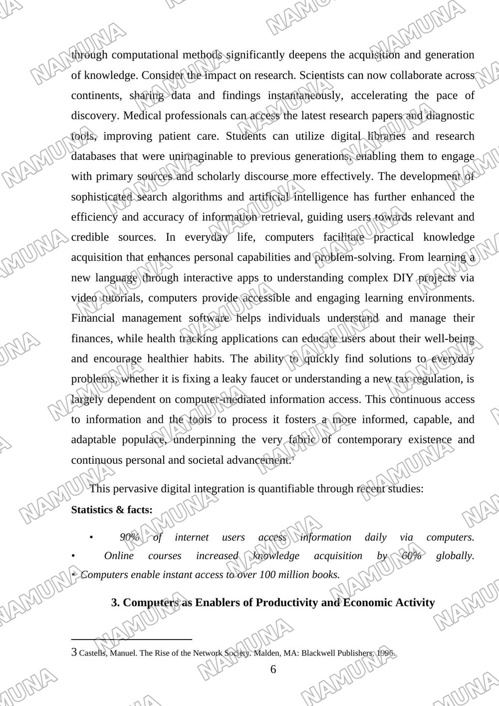 The Importance of Computers in Daily Life — referat, 6-varaq