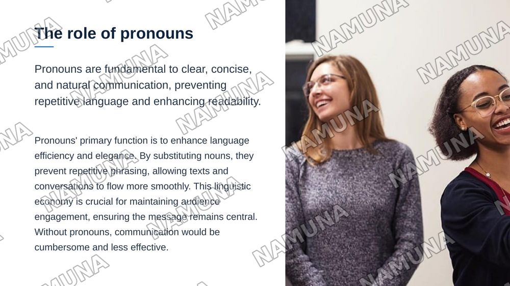 Pronouns. Classifications of pronouns — zamonaviy taqdimot, 4-slayd