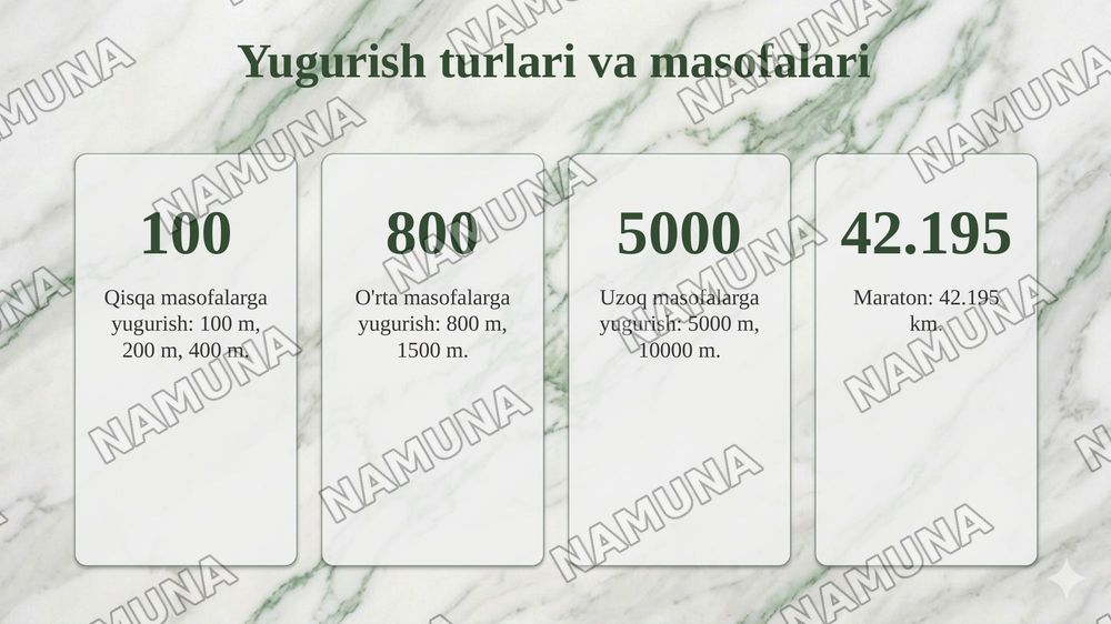 Yengil atletika va uni o‘qitish metodikasi fanining maqsadi va
vazifalari hamda rivojlanish tarixi — taqdimot, 6-slayd