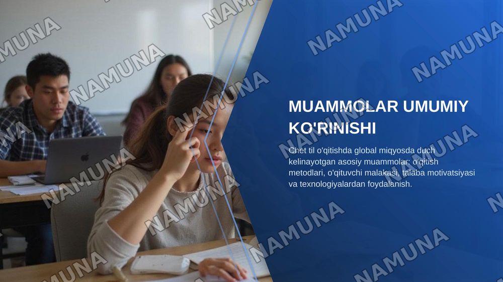 General problems in foreign language teaching — zamonaviy taqdimot, 3-slayd
