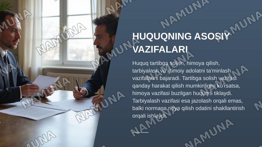 Ijtimoiy munosabatlar va huquq — zamonaviy taqdimot, 5-slayd