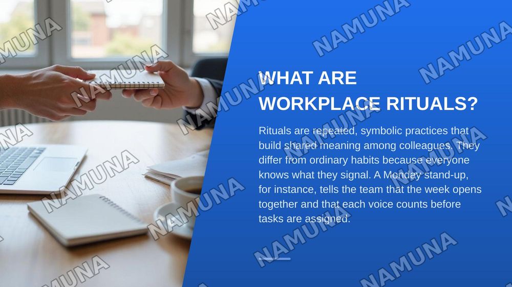 Workplace rituals and interpersonal communication — zamonaviy taqdimot, 3-slayd