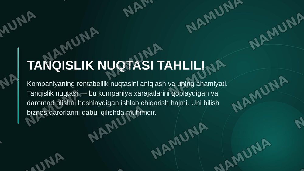 Ishlab chiqarish xarajatlarini iqtisodiy tahlil qilish usullari. — zamonaviy taqdimot, 8-slayd