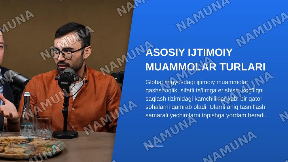 Jamiyat muammosi — zamonaviy taqdimot, 4-slayd