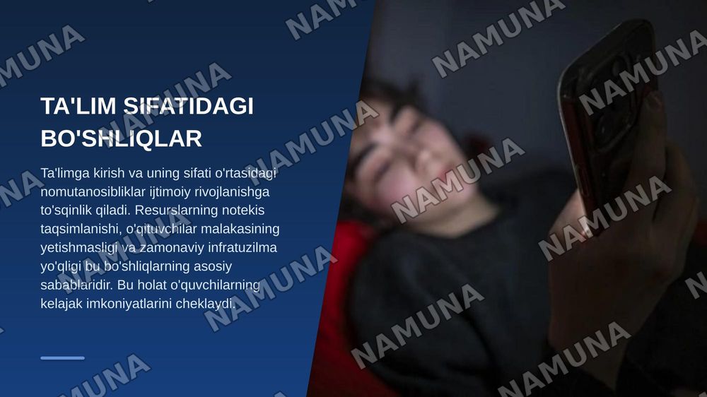 Jamiyat muammosi — zamonaviy taqdimot, 6-slayd