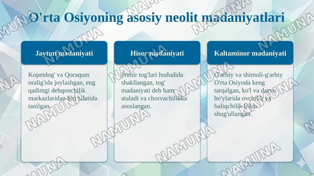 Muste davri arxeologik yodgorliklari — taqdimot, 7-slayd