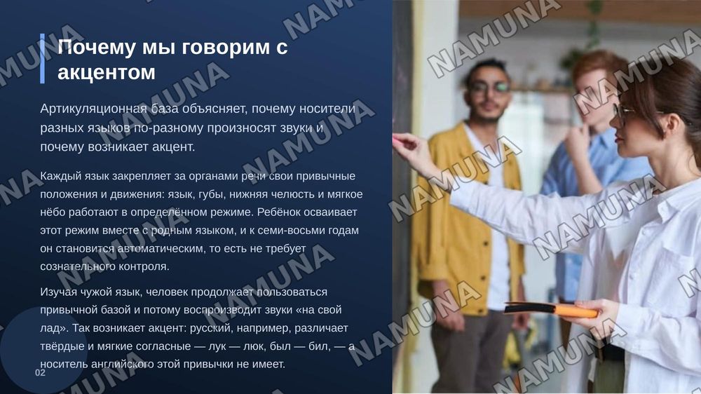 Артикуляционная база русского языка — zamonaviy taqdimot, 3-slayd