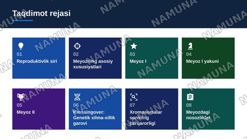 meyoz.uning biologik ahamiyati — zamonaviy taqdimot, 2-slayd