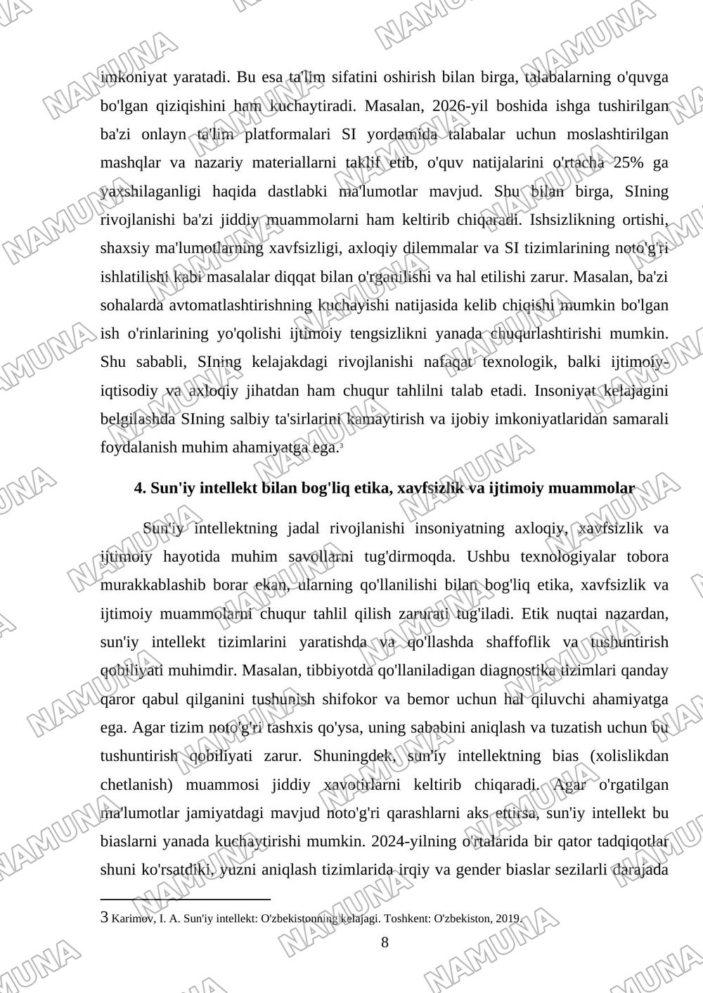 sun’iyintelkt inson hayotidagi òrni — referat, 8-varaq