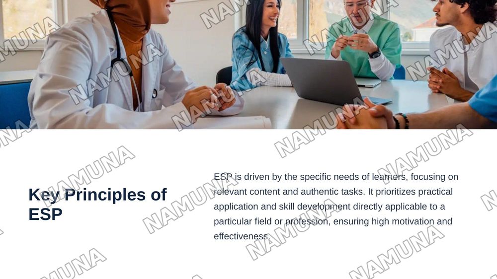 ESP english for specific purposr — zamonaviy taqdimot, 5-slayd