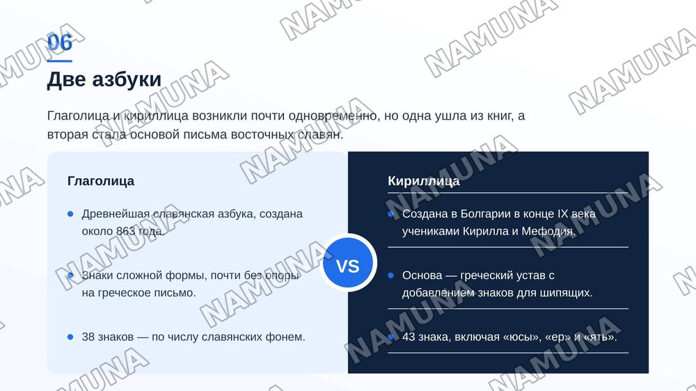 Фонетическая система древнерусского языка эпохи древнейших памятников письменности (10-11 веков) — zamonaviy taqdimot, 7-slayd