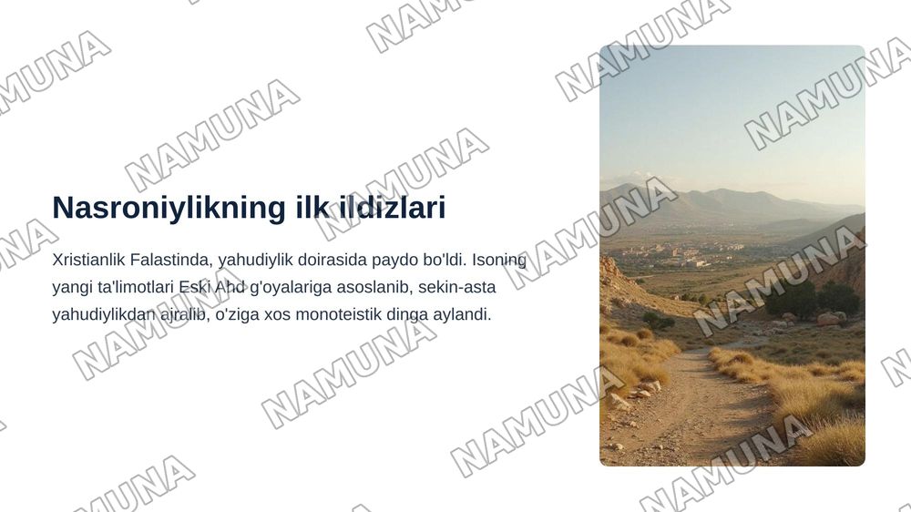 Xristianlik dini va tarixi — zamonaviy taqdimot, 4-slayd