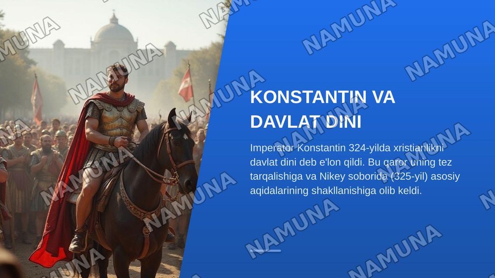 Xristianlik dini va tarixi — zamonaviy taqdimot, 6-slayd