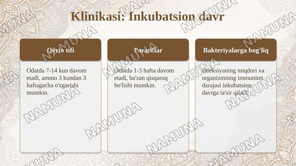 Qorin tifi. Paratiflar. Etiologiya, epidemiologiya, klinikasi, diagnostika, davolash, profilaktikasi — taqdimot, 7-slayd