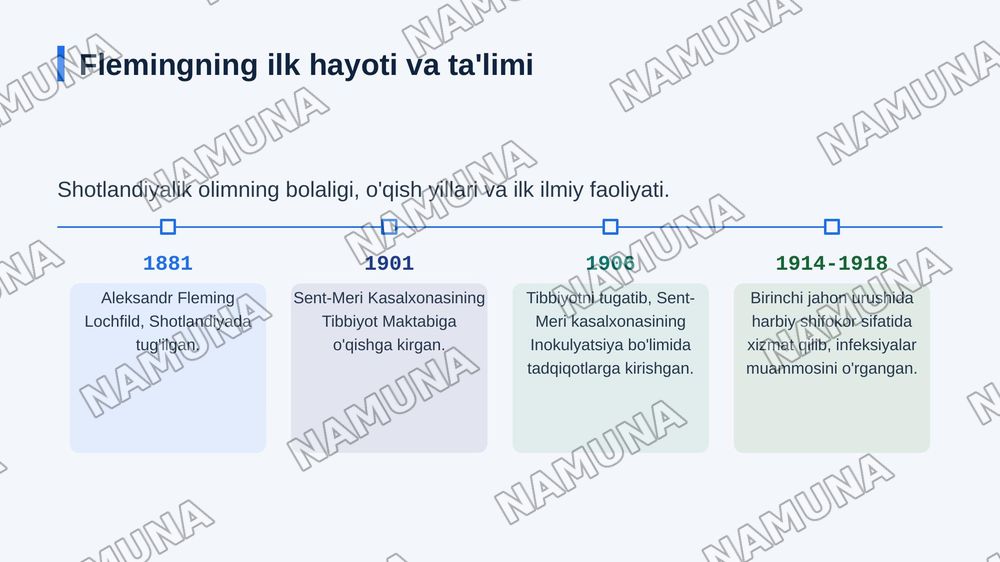 Aleksandr Fleming Alfred Nobel sohibi — zamonaviy taqdimot, 4-slayd