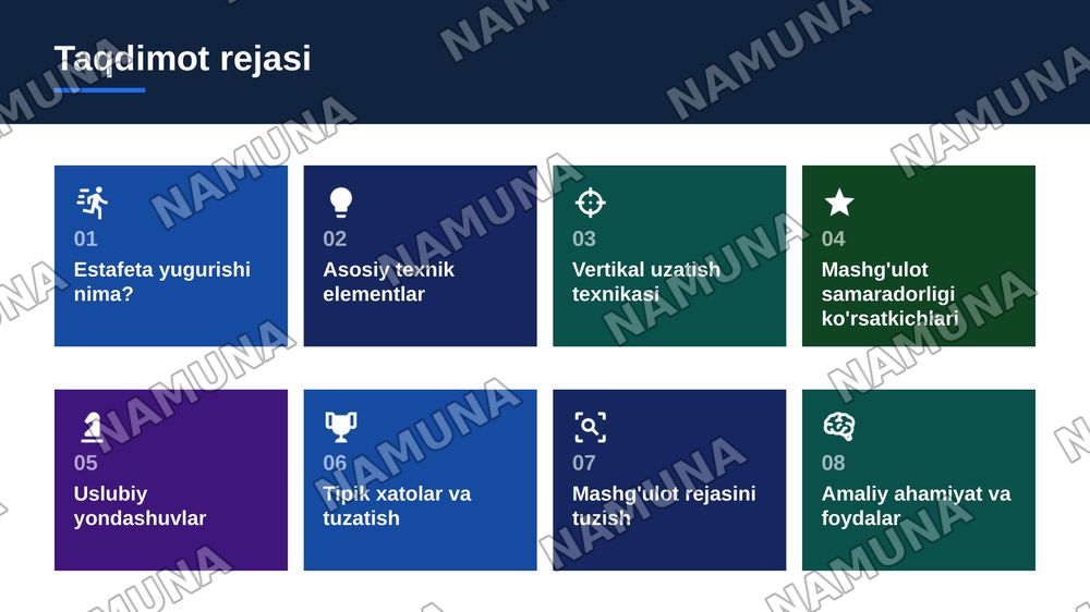 Estafeta yugurish yurish texnikasi asoslari. Estafetali yugurish texnikasini o‘rgatishning nazariy va uslubiy asoslari. — zamonaviy taqdimot, 2-slayd