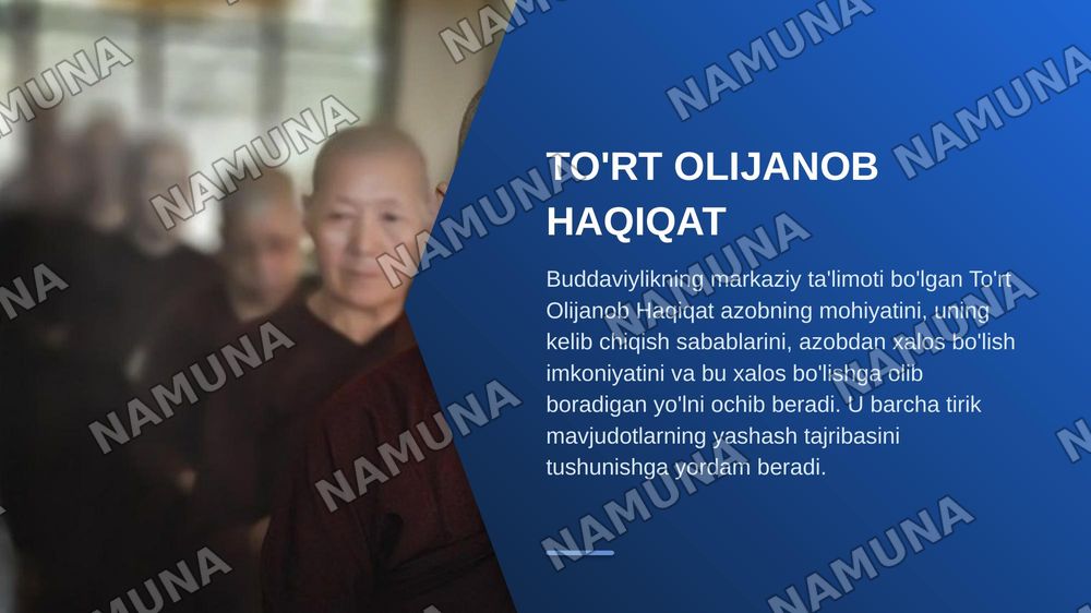 Buddaviylik — zamonaviy taqdimot, 5-slayd