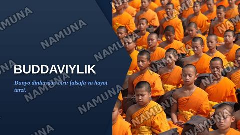 Buddaviylik — zamonaviy taqdimot