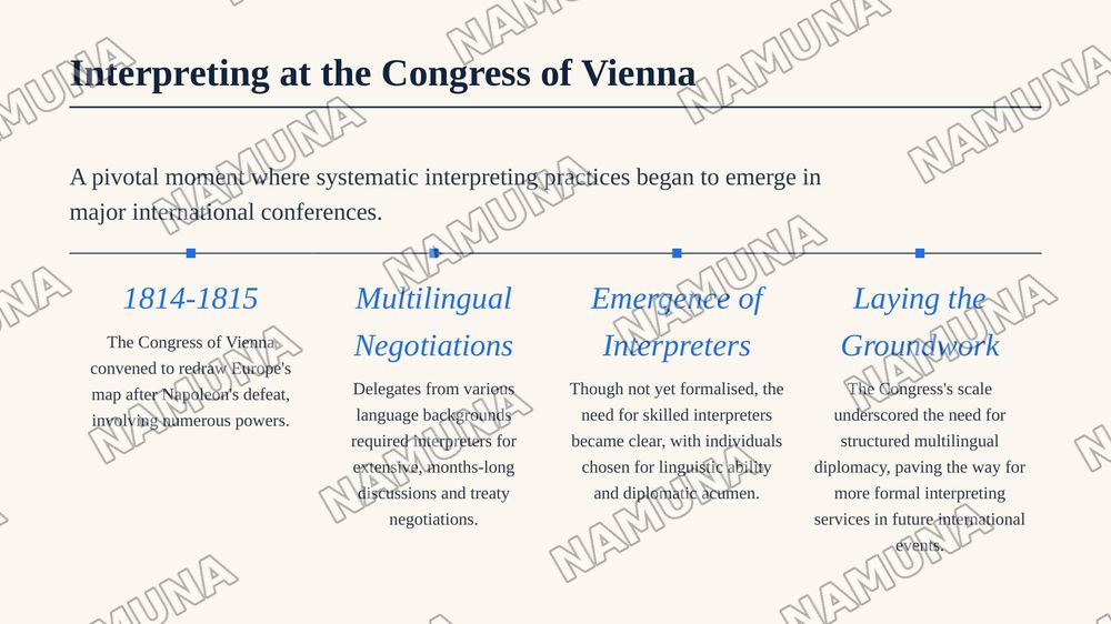 History of diplomatic interpreting — zamonaviy taqdimot, 7-slayd