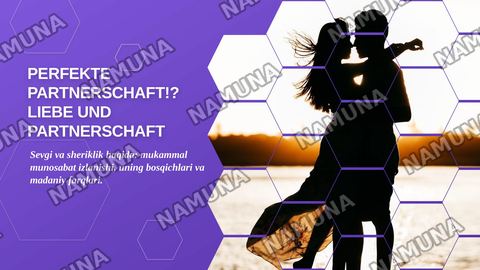 Rasmdagi rejadagi 5-mavzu:
Perfekte Partnerschaft!? Liebe und Partnerschaft — zamonaviy taqdimot