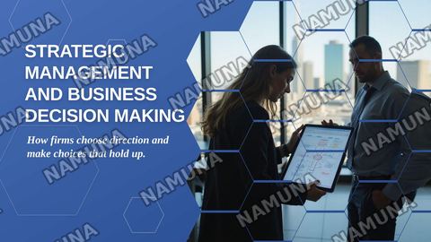 Strategic management and business making decision — zamonaviy taqdimot