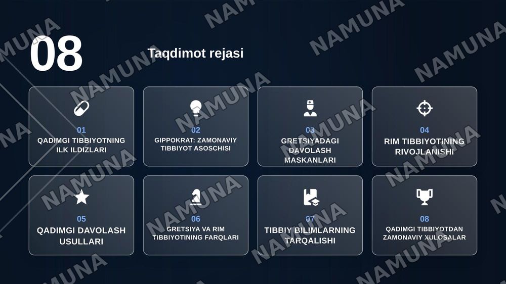 Rim va Gretsiyada davolashning qadimiy usullari — zamonaviy taqdimot, 2-slayd