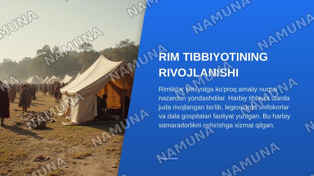 Rim va Gretsiyada davolashning qadimiy usullari — zamonaviy taqdimot, 6-slayd