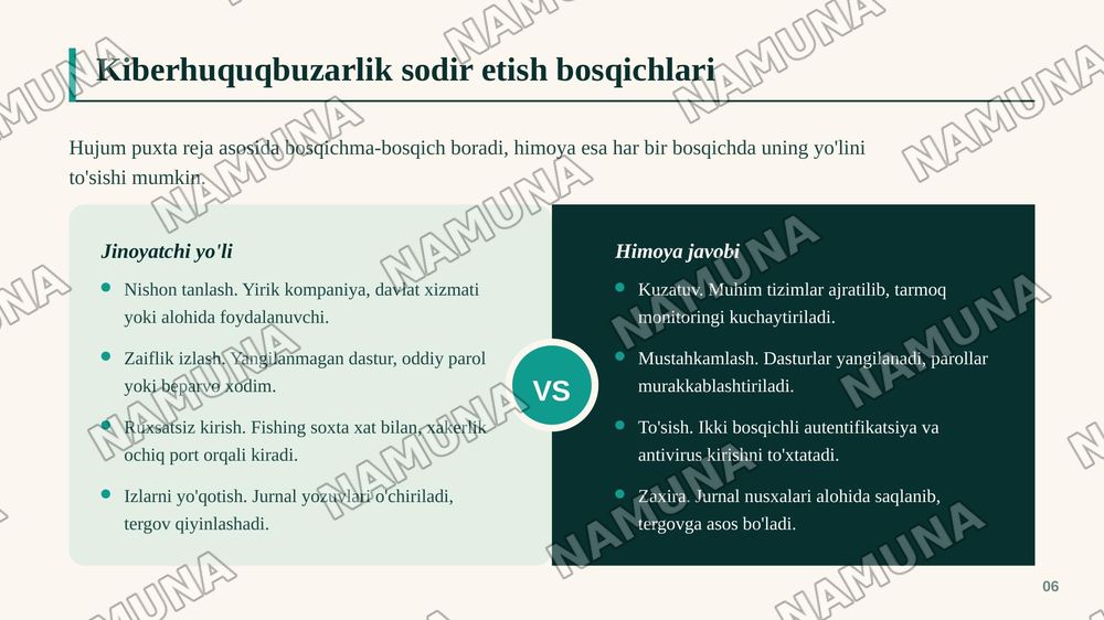 Internet tarmog‘ida amalga oshiriladigan huquqbuzarliklar va ularga qarshi kurashish — zamonaviy taqdimot, 7-slayd