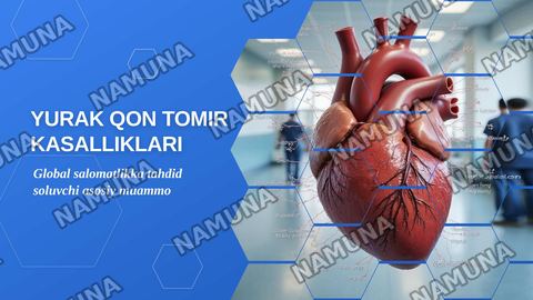 yurak qon tomir kasalliklari — zamonaviy taqdimot