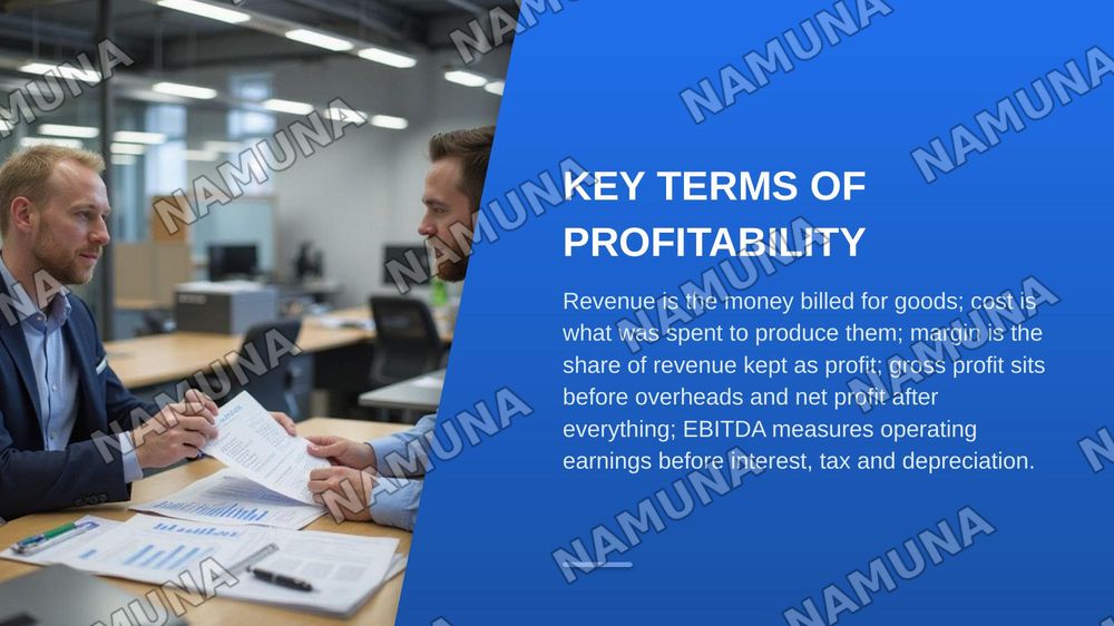 Corporate prfitabitaly and funancial needs
Vocabulary:Understanding terms connected with profit revenue and funding — zamonaviy taqdimot, 6-slayd