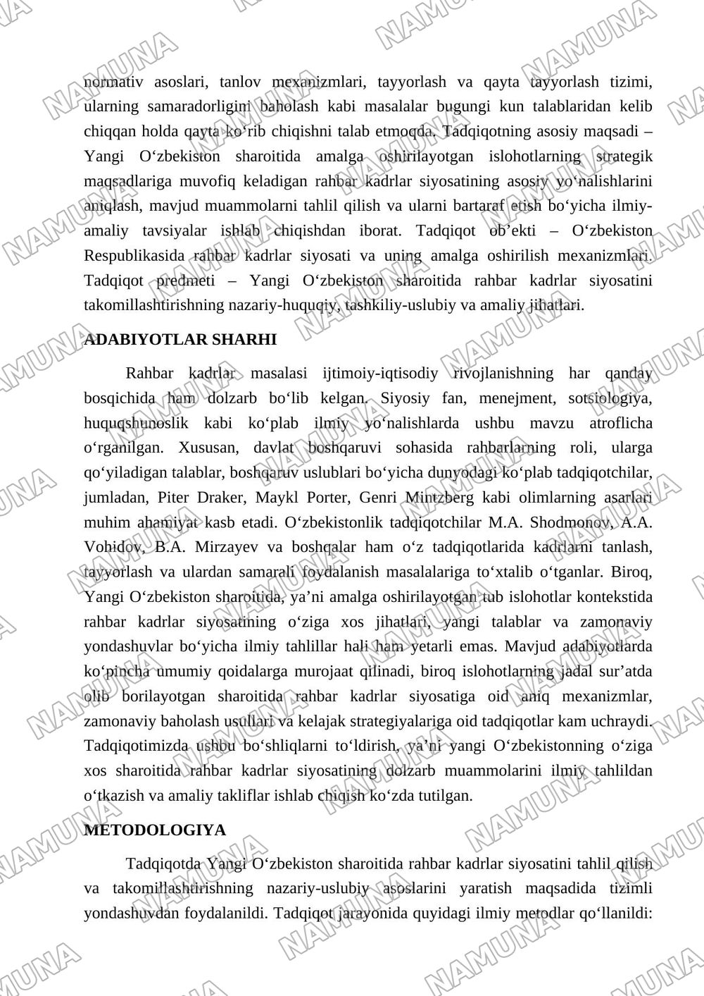 Янги Ўзбекистон ислоҳотларида раҳбар кадрлар сиёсати — maqola, 2-varaq