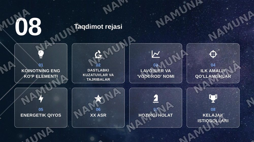 vodorod haqida tarixiy malumot — zamonaviy taqdimot, 2-slayd