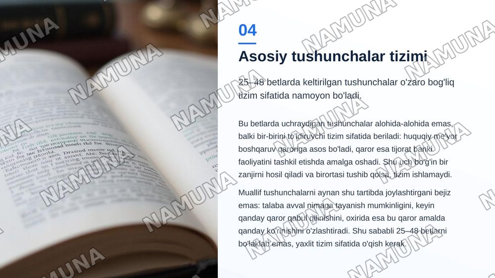 2 bob 25dan 48 betgacha bolgan malumotlarni — zamonaviy taqdimot, 5-slayd