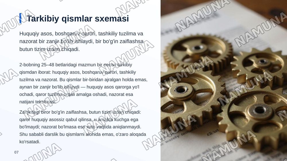 2 bob 25dan 48 betgacha bolgan malumotlarni — zamonaviy taqdimot, 8-slayd