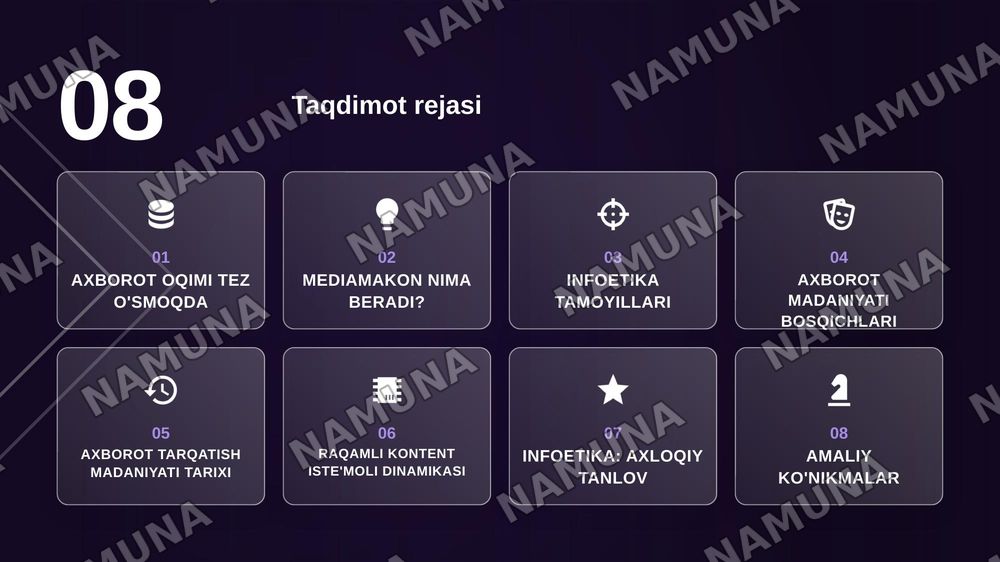 Meditamaydonda axborot tarqatish madaniyati.Infoetika — zamonaviy taqdimot, 2-slayd