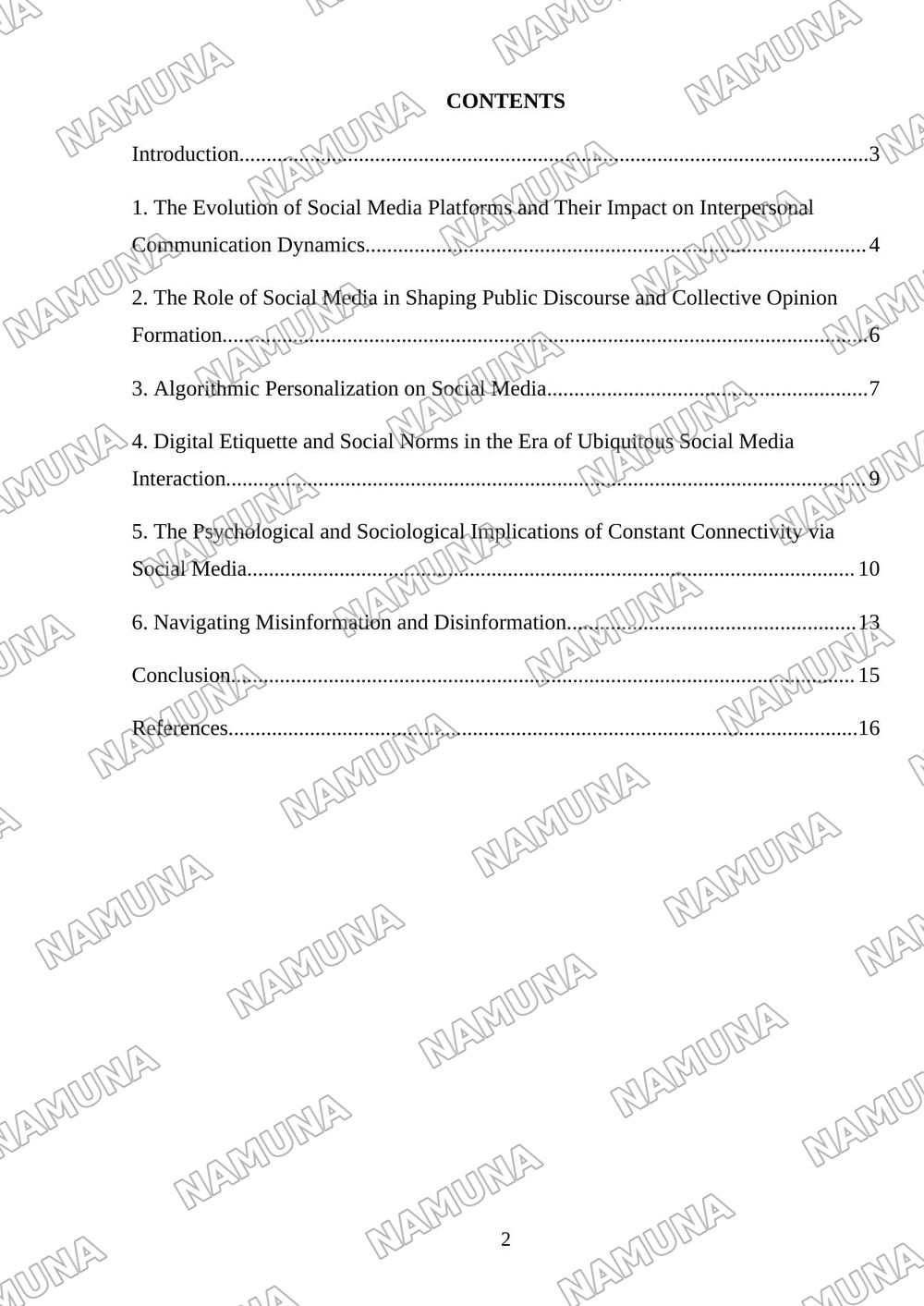 Social Media and Communication — mustaqil ish, 2-varaq