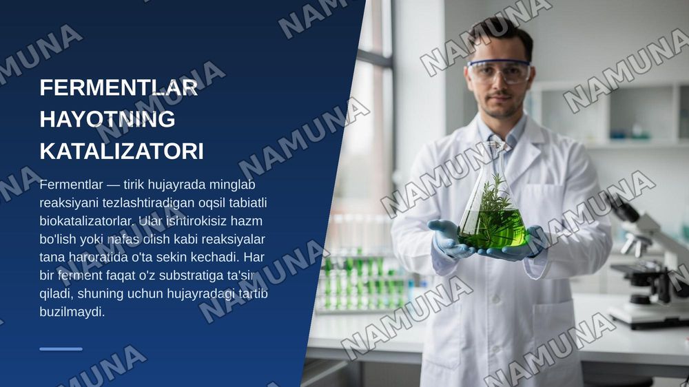 Fermentni ajratib olish — zamonaviy taqdimot, 3-slayd